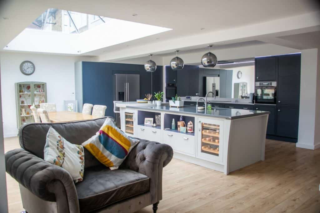 Kitchen With Skylight