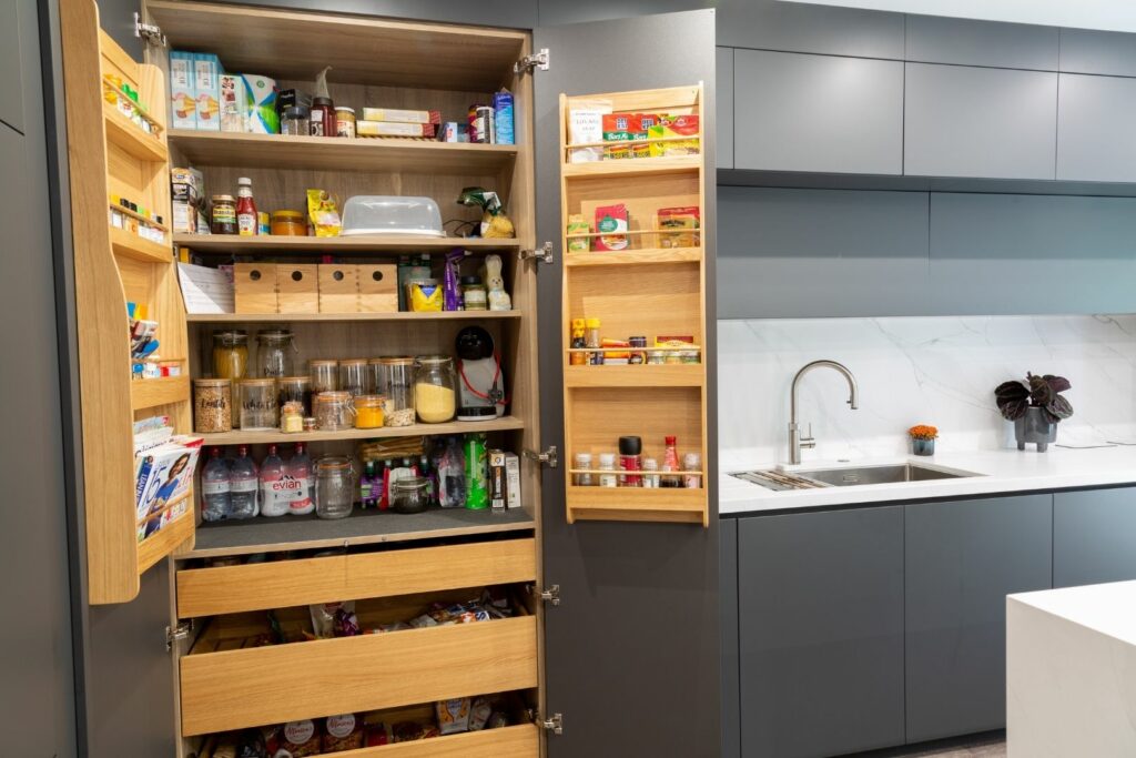 Open Pantry Cupboard